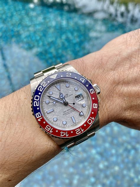 wartezeit rolex gmt master 2|rolex gmt master ii meteorite.